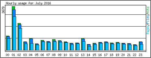 Hourly usage