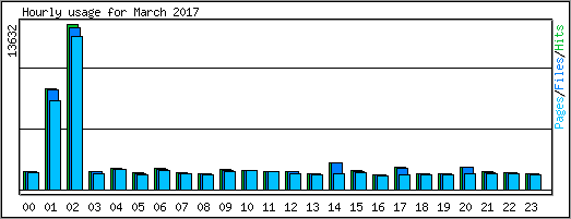 Hourly usage