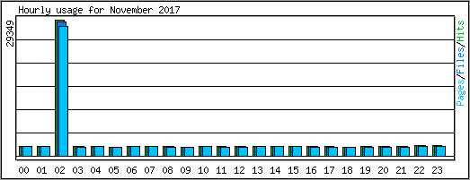 Hourly usage